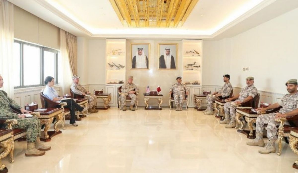 Chief of Staff meets Commander of US Central Command in Middle East